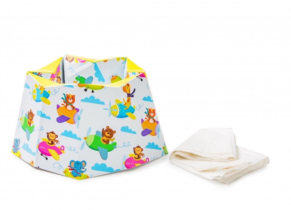 BabyJem Olita pliabilaportabila pentru calatorie Carton Travel Potty