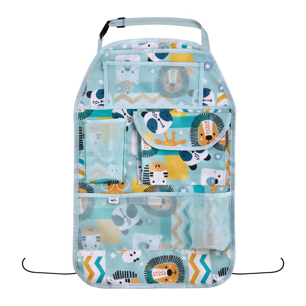 BabyJem Organizator pentru scaun auto Jungle Blue
