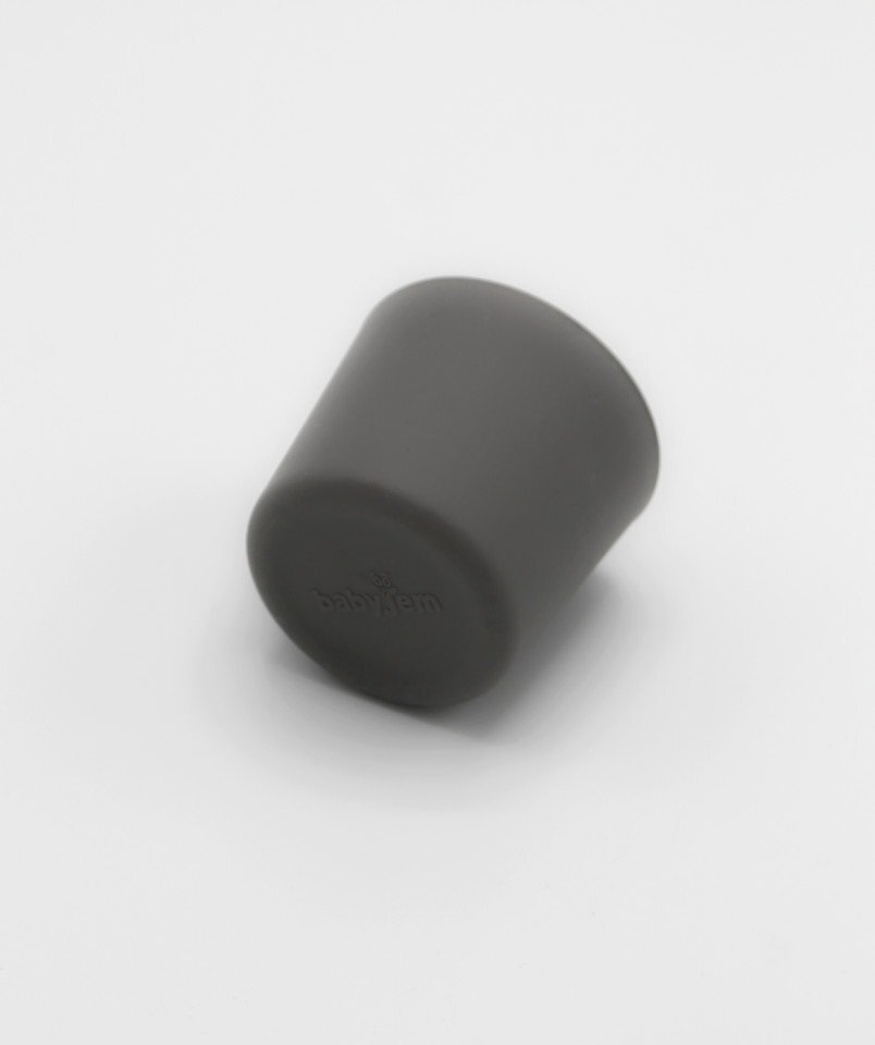 BabyJem Pahar din silicon pentru diversificare Gri