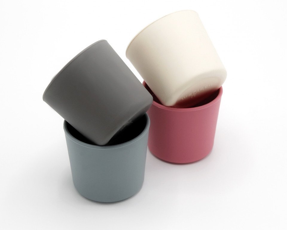 BabyJem Pahar din silicon pentru diversificare Latte