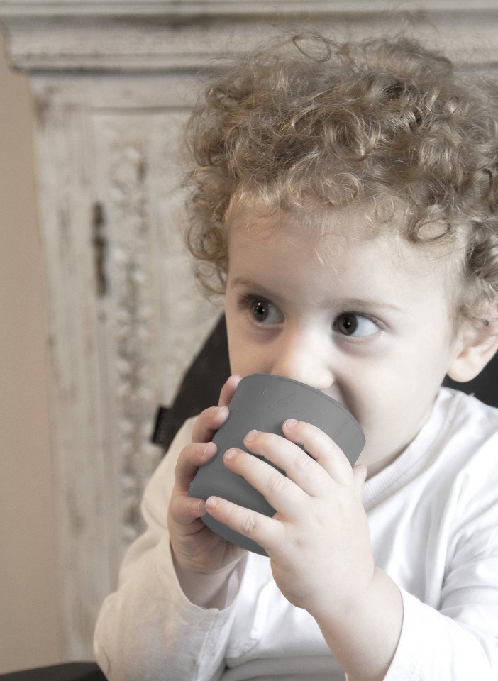BabyJem Pahar din silicon pentru diversificare Latte