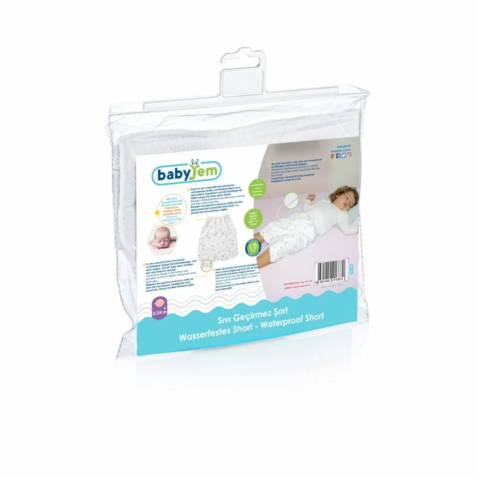 BabyJem Pantaloni scurti impermeabili Liquid Proof