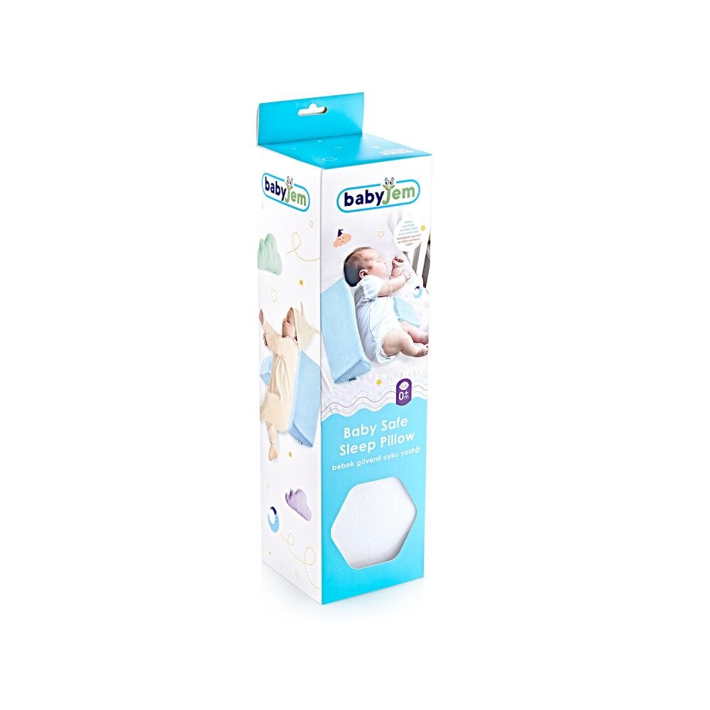 BabyJem Perna anti-rasucire pentru bebelusi Side Sleep White