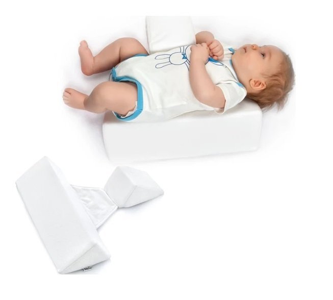 BabyJem Perna anti-rasucire pentru bebelusi Side Sleep White