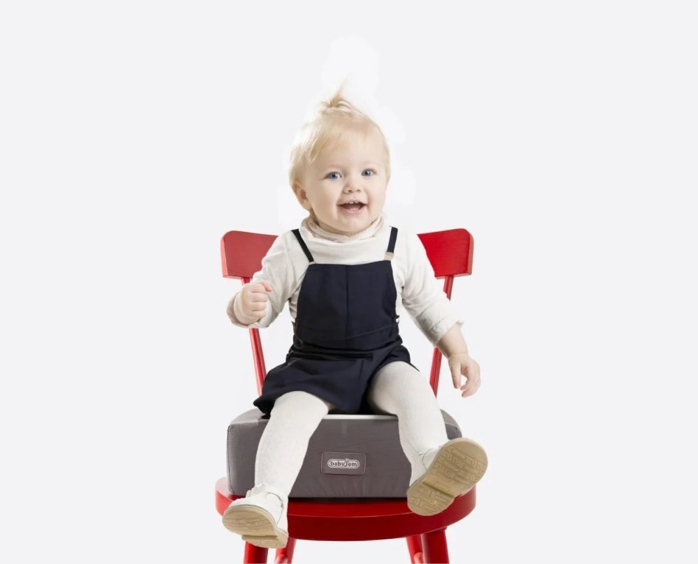 BabyJem Pernuta inaltator 32x32 cm pentru scaun de masa Antracit