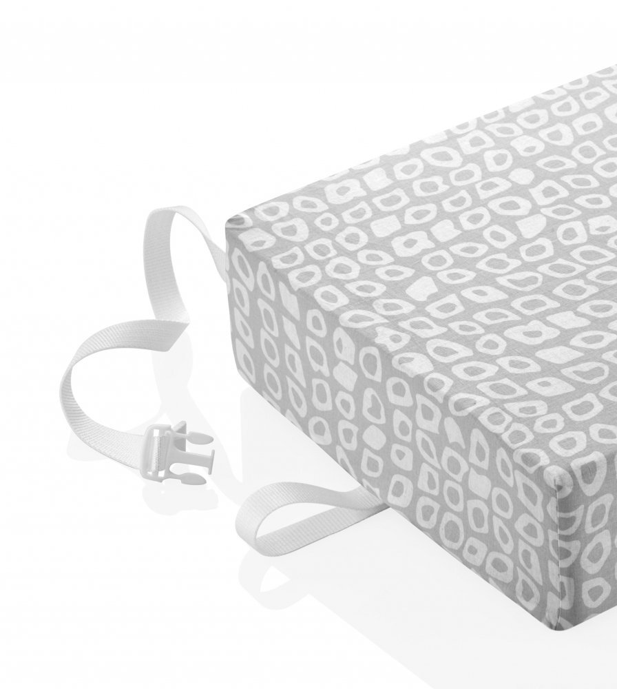 BabyJem Pernuta inaltator 32x32 cm pentru scaun de masa Gri