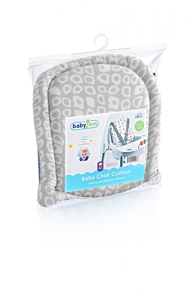 BabyJem Pernuta pentru scaunul de masa Chair Cushion Grey Square