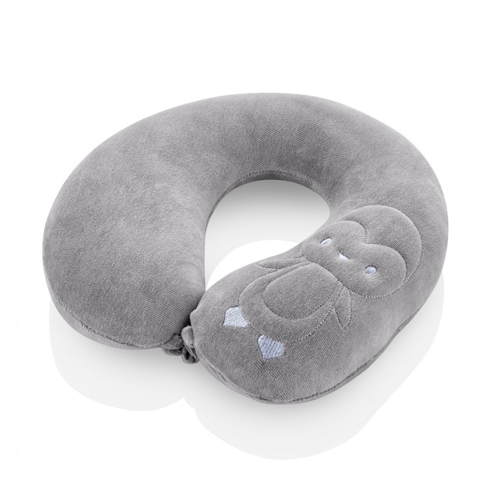 BabyJem Pernuta suport pentru gat Head and Neck Pinguin Grey