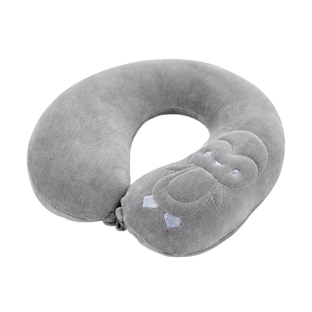 BabyJem Pernuta suport pentru gat Head and Neck Pinguin Grey