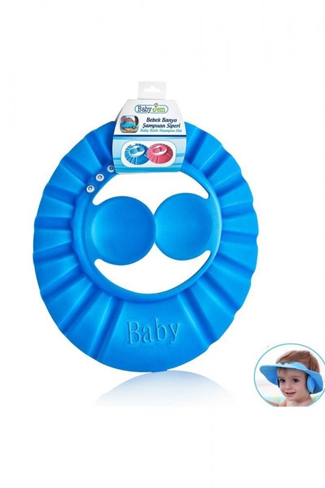 BabyJem Protectie baita pentru ochi si urechi Hat Blue