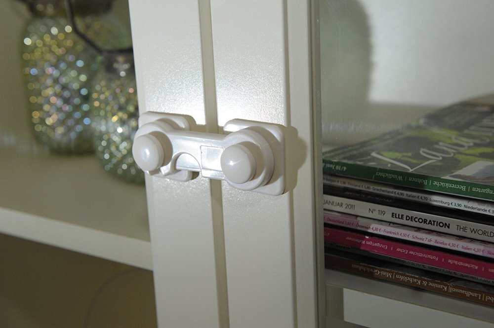 BabyJem Protectie pentru dulapuri si sertare White