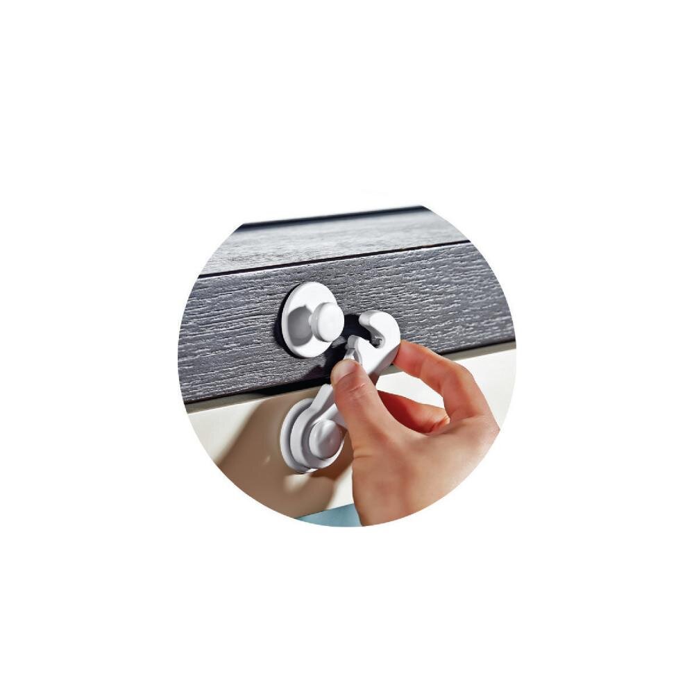 BabyJem Protectie pentru dulapuri si sertare White