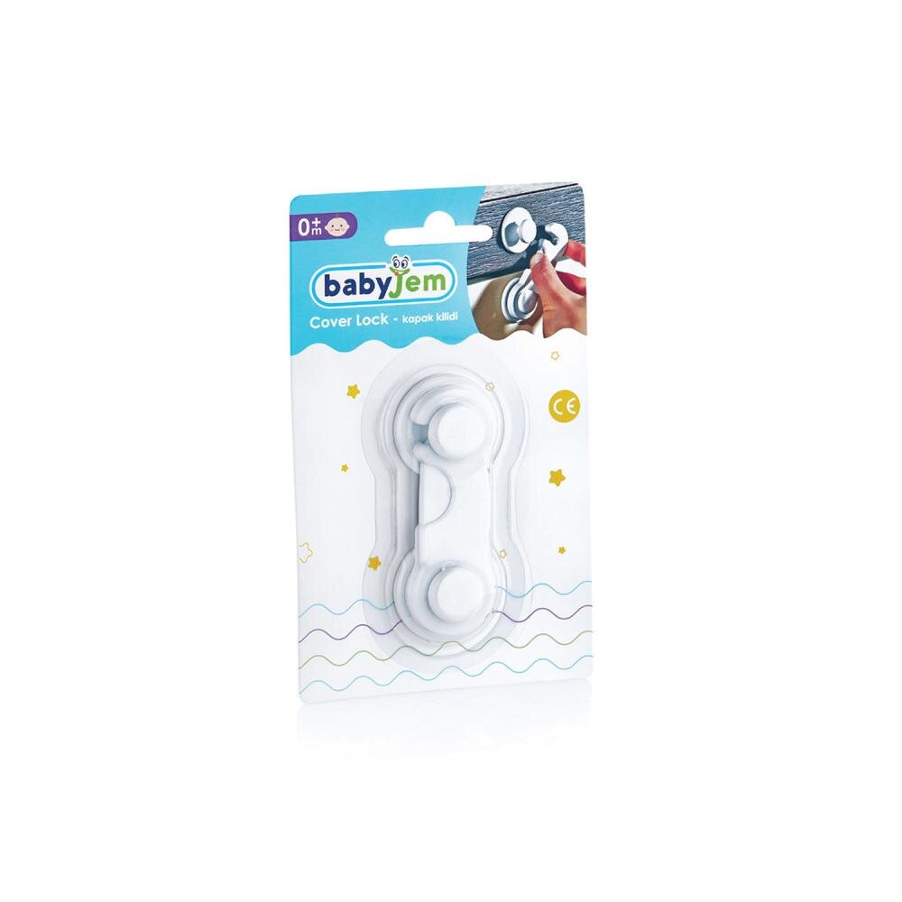 BabyJem Protectie pentru dulapuri si sertare White