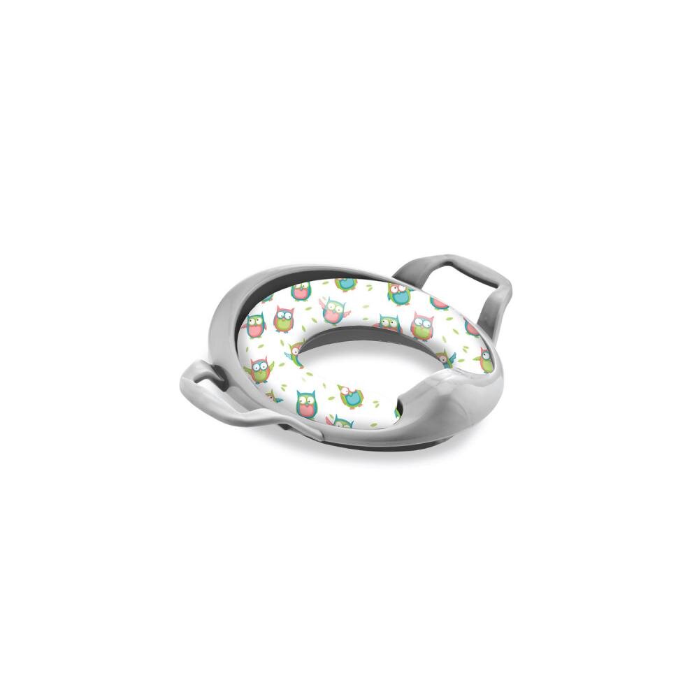 BabyJem Reductor moale pentru toaleta Owls Grey