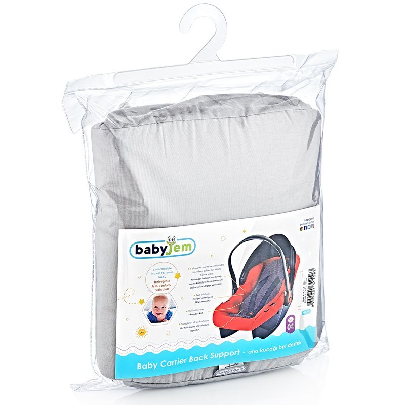 BabyJem Reductor scaun auto 0-13 kg Carrier Grey