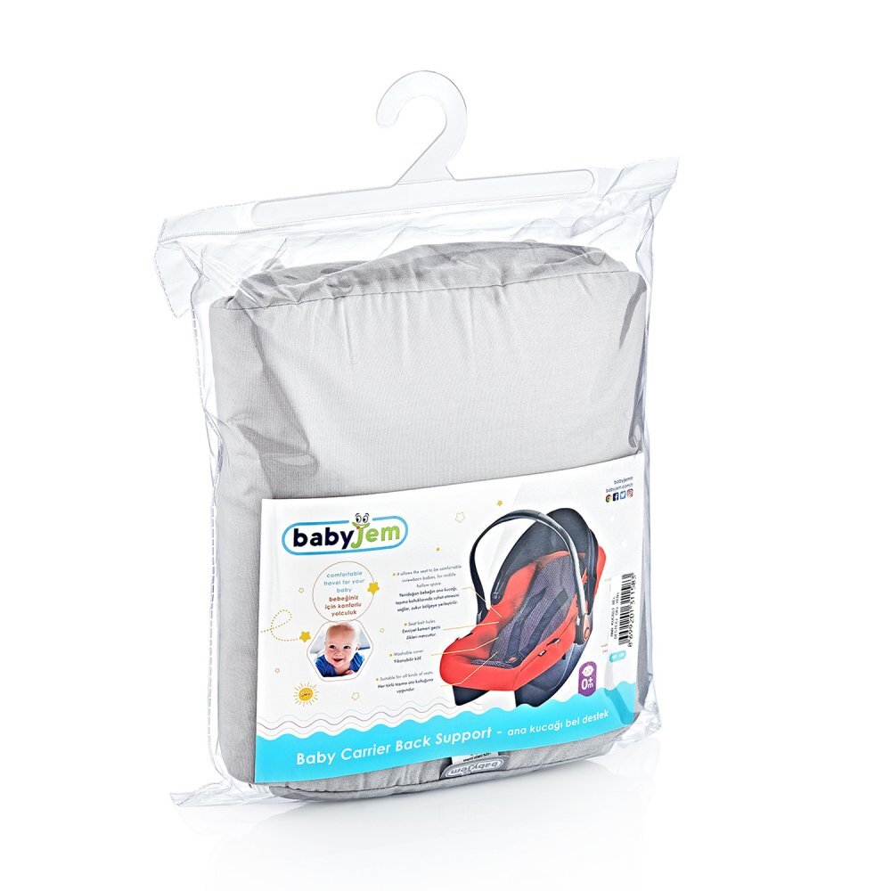BabyJem Reductor scaun auto 0-13 kg Carrier White