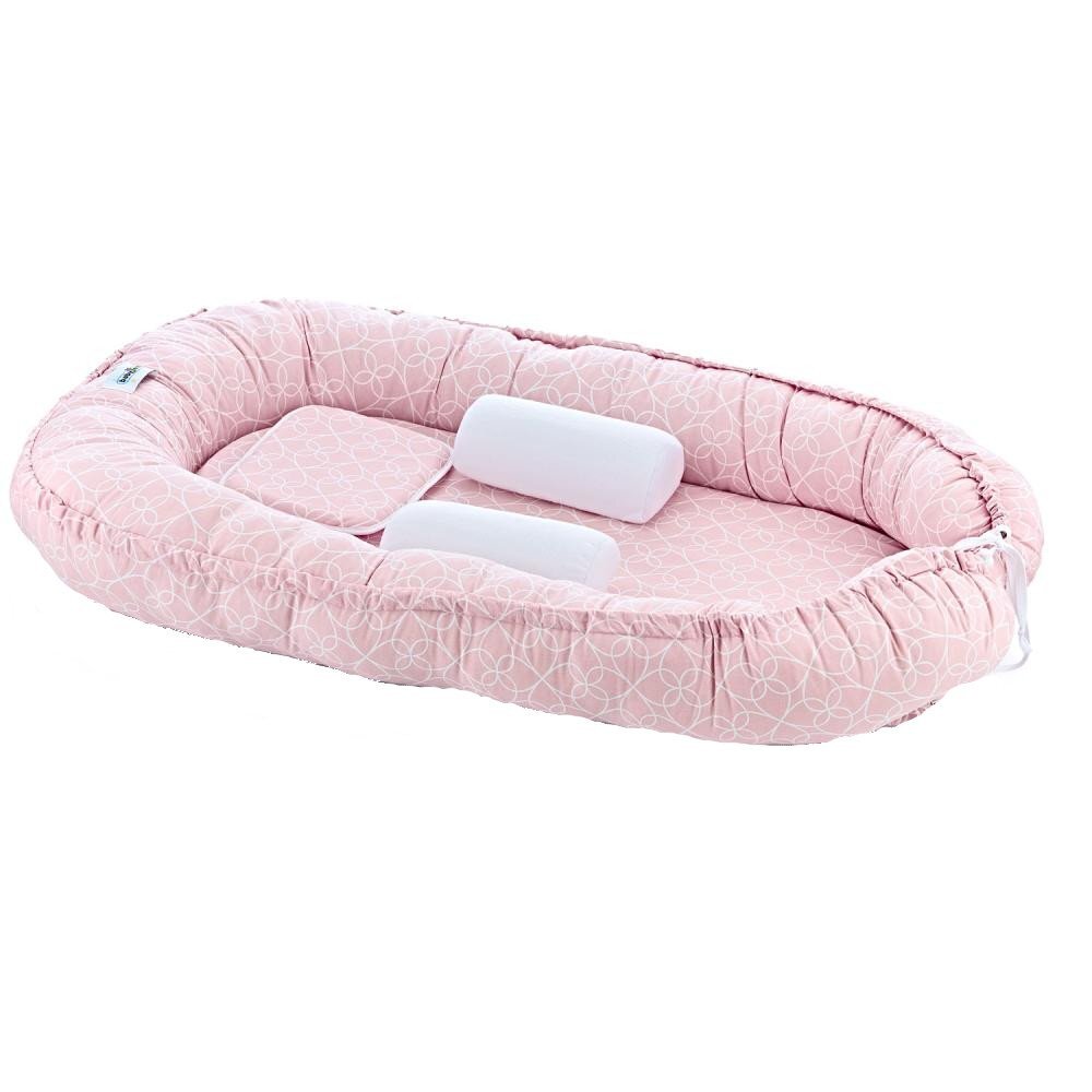 BabyJem Saltea reductor BabyNest Between parents Pink Clover