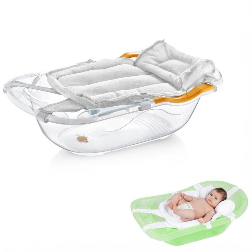 BabyJem Salteluta de tip hamac pentru cadita Gri