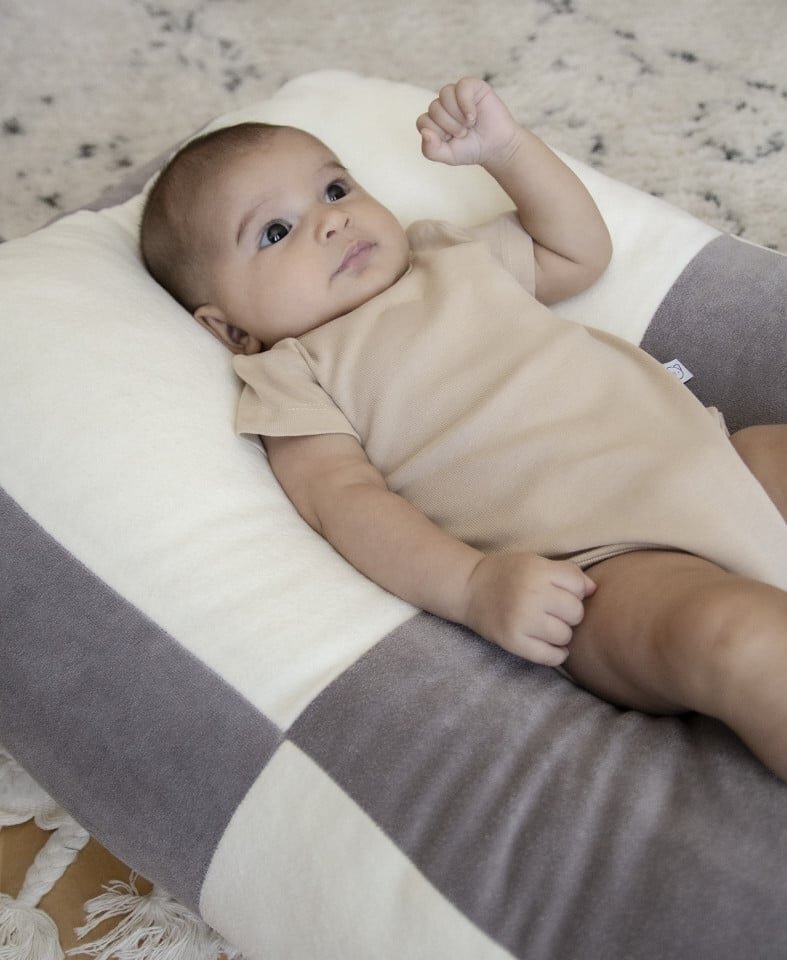 BabyJem Salteluta ergonomica portabila pentru bebelusi Comfy Grey