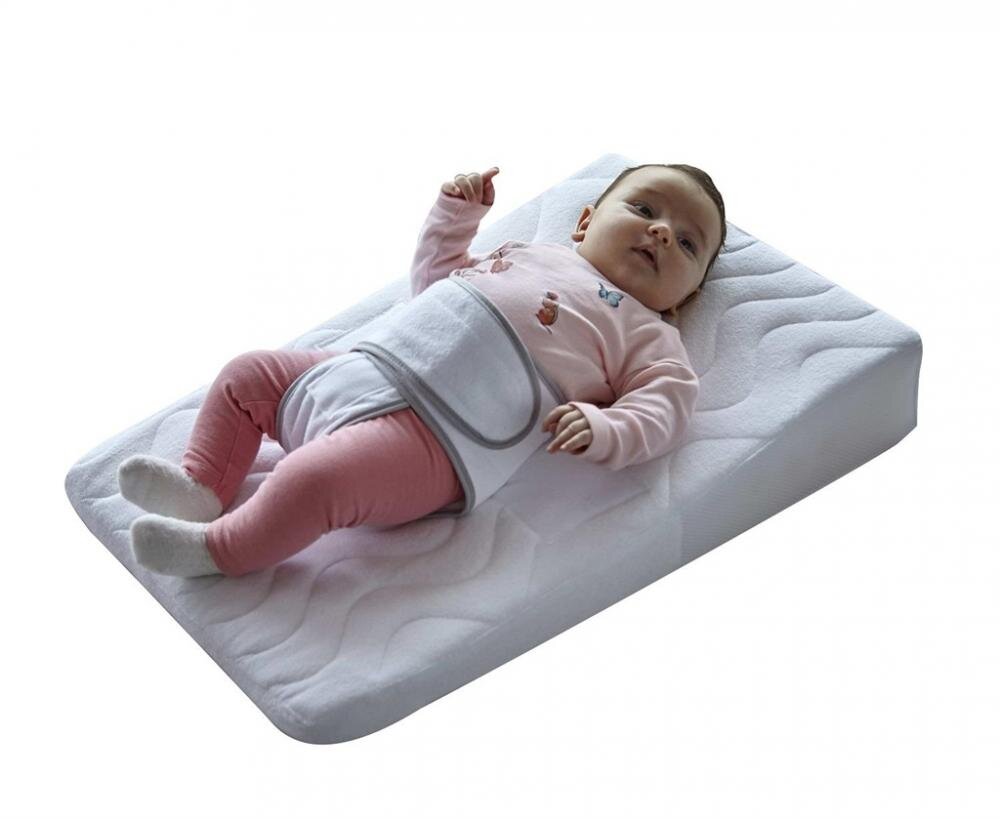 BabyJem Salteluta pozitionator pentru bebelusi Baby Reflux Pillow White
