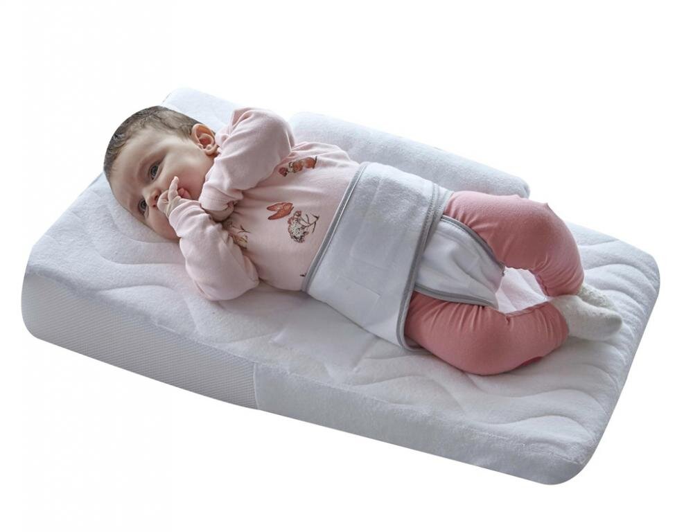 BabyJem Salteluta pozitionator pentru bebelusi Baby Reflux Pillow White