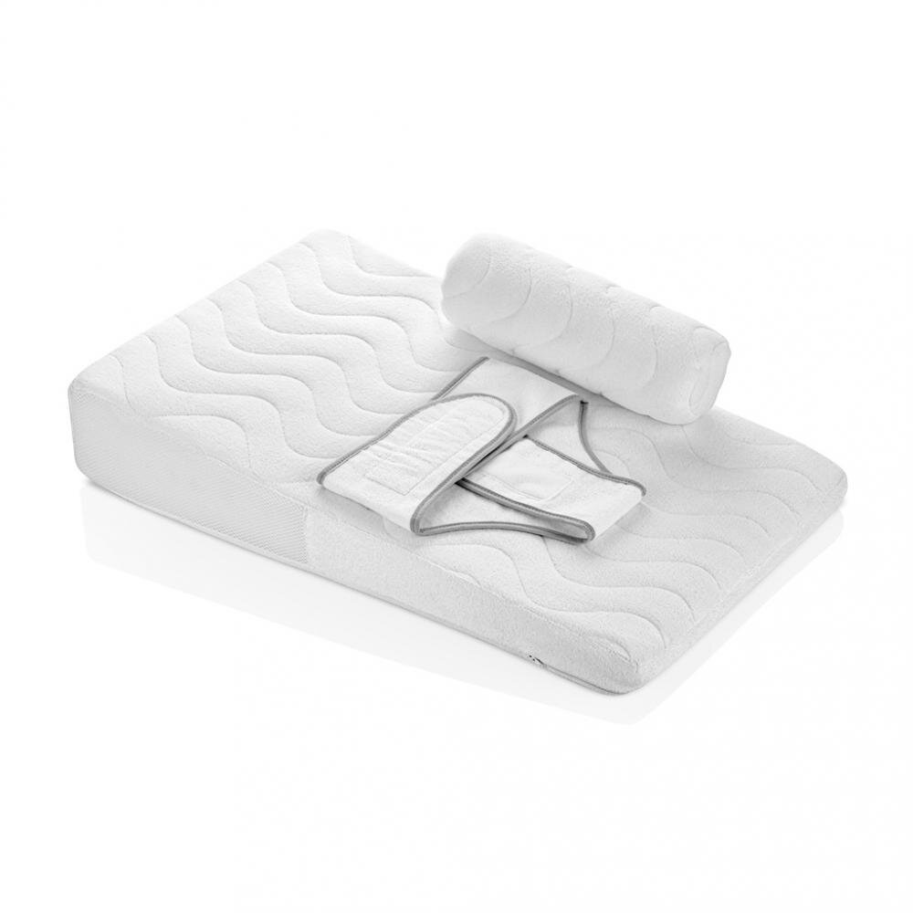 BabyJem Salteluta pozitionator pentru bebelusi Baby Reflux Pillow White