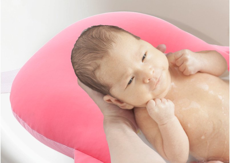 BabyJem Salteluta suport pentru baita Balena Roz