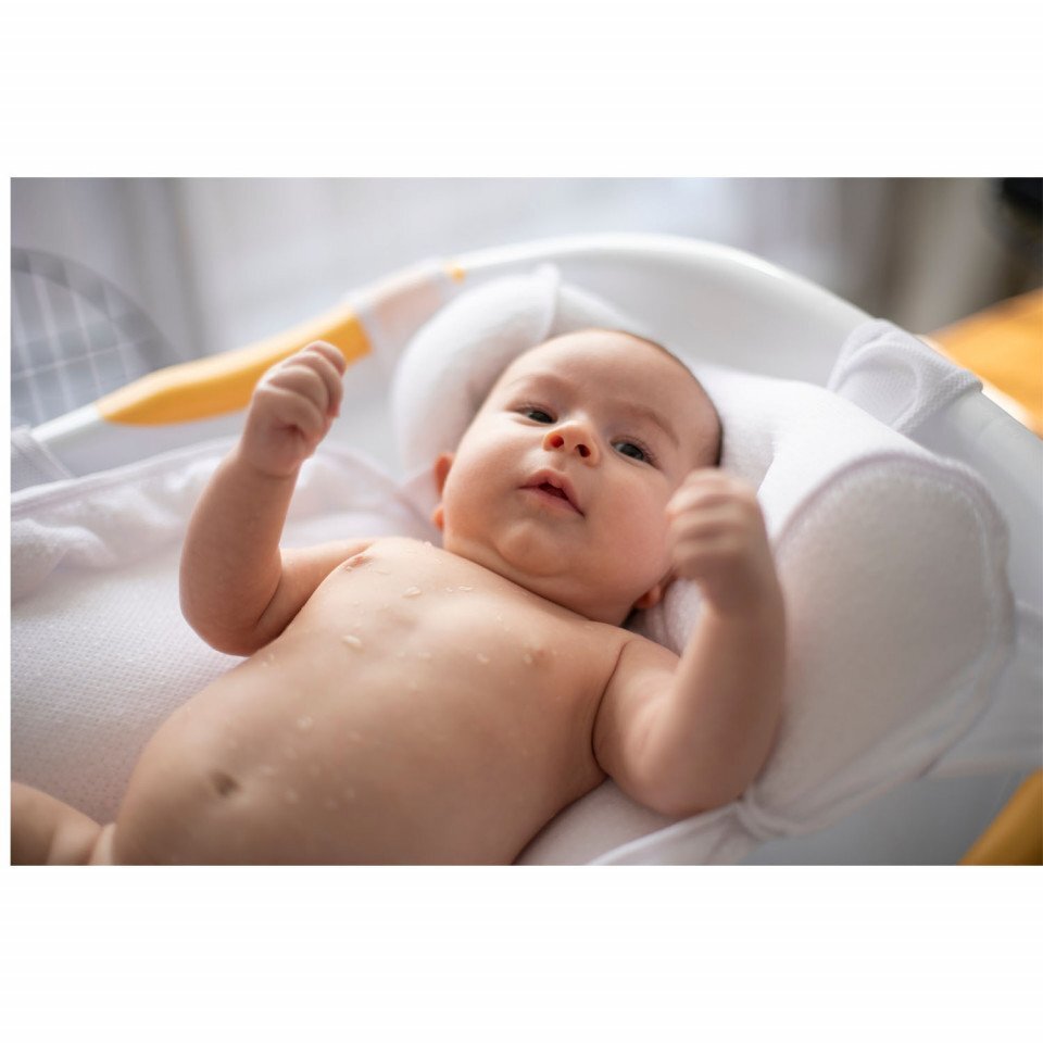 BabyJem Salteluta tip hamac pentru cadita Alb