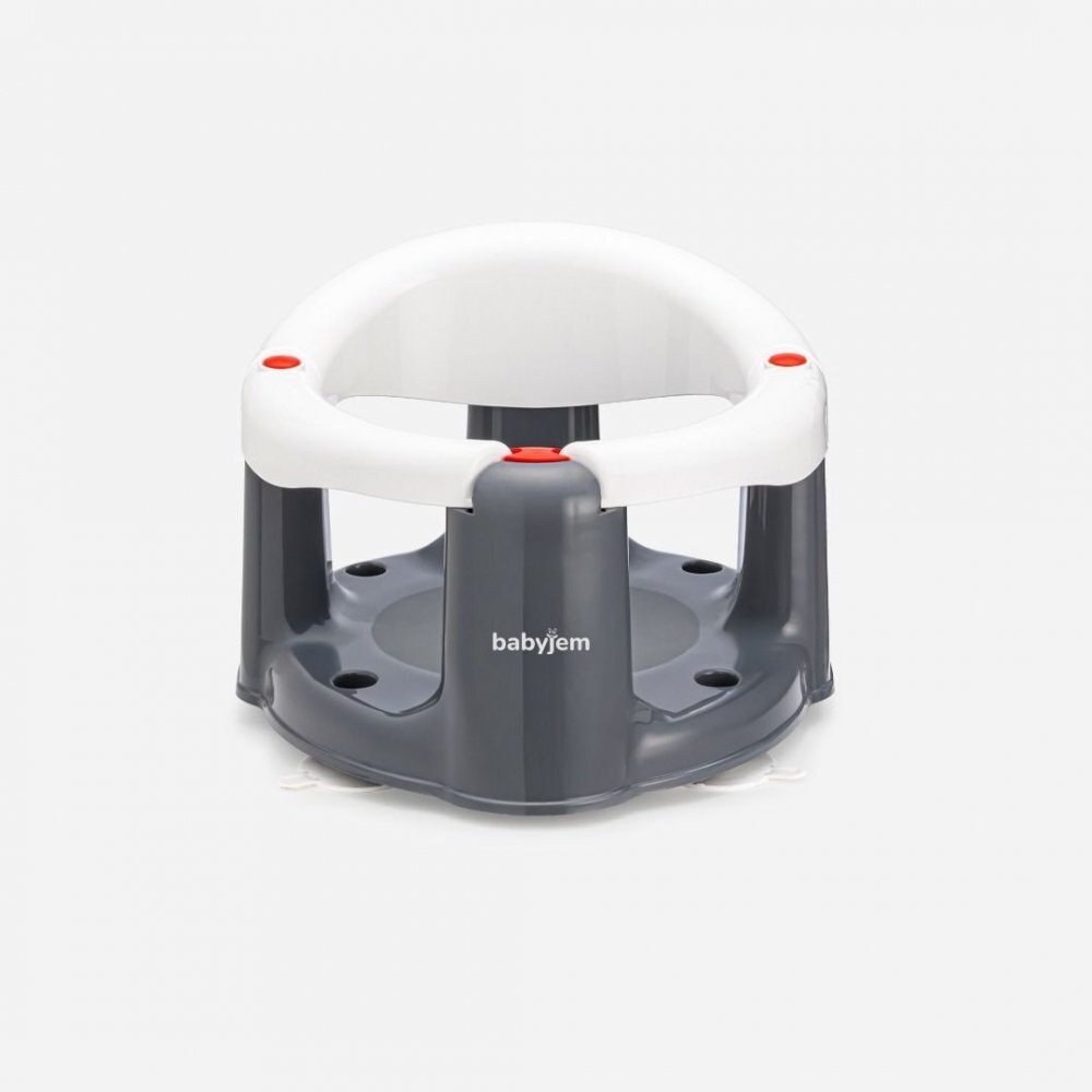 BabyJem Scaun de baie pentru bebelusi Bath and Feeding alb