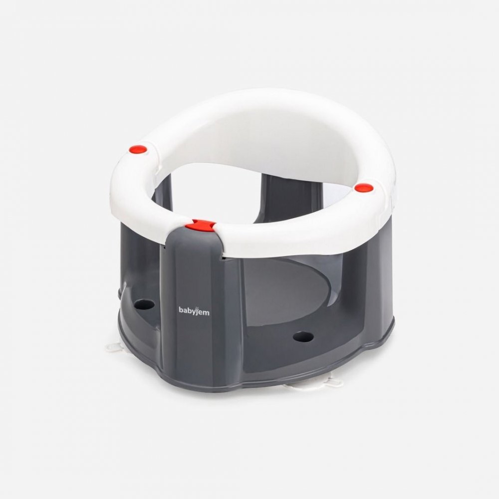 BabyJem Scaun de baie pentru bebelusi Bath and Feeding alb