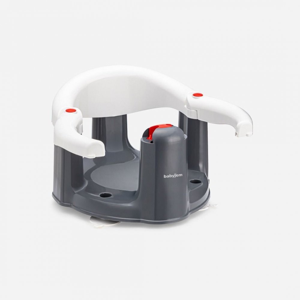 BabyJem Scaun de baie pentru bebelusi Bath and Feeding alb