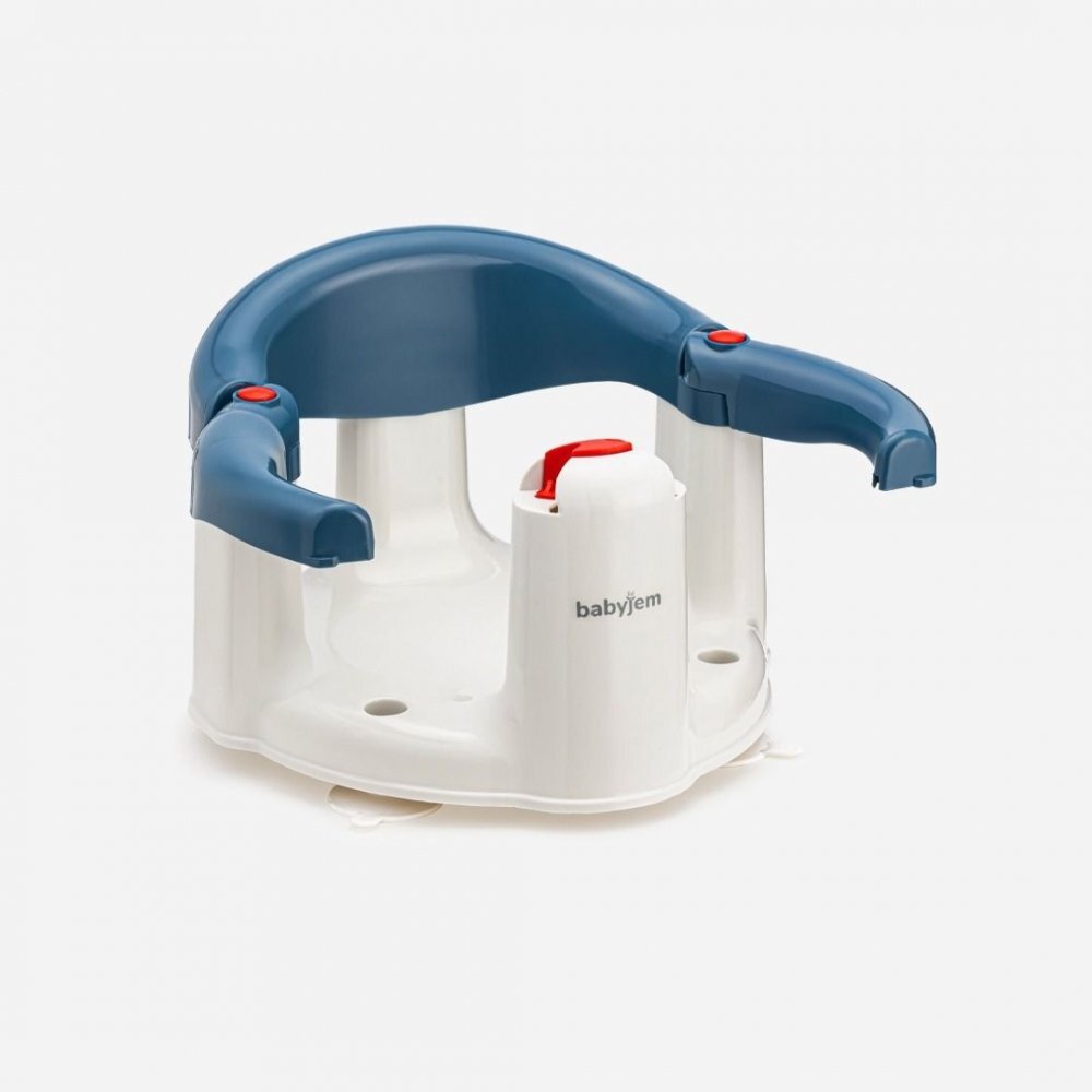 BabyJem Scaun de baie pentru bebelusi Bath and Feeding albastru