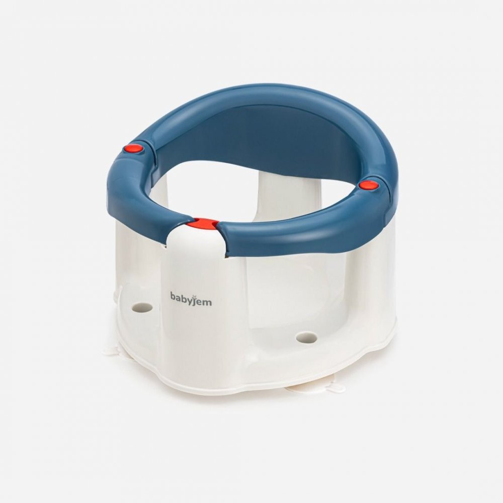 BabyJem Scaun de baie pentru bebelusi Bath and Feeding albastru