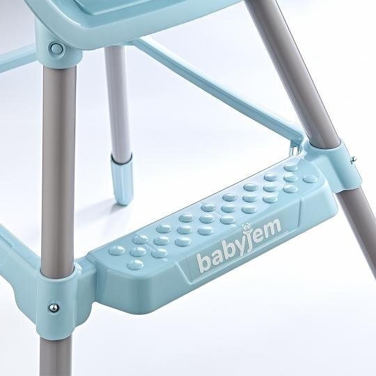 BabyJem Scaun de masa pentru copii Turcoaz