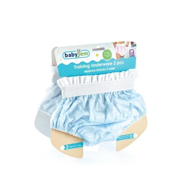BabyJem Set 2 chilotei antrenament nr.2 12-14 kg Blue