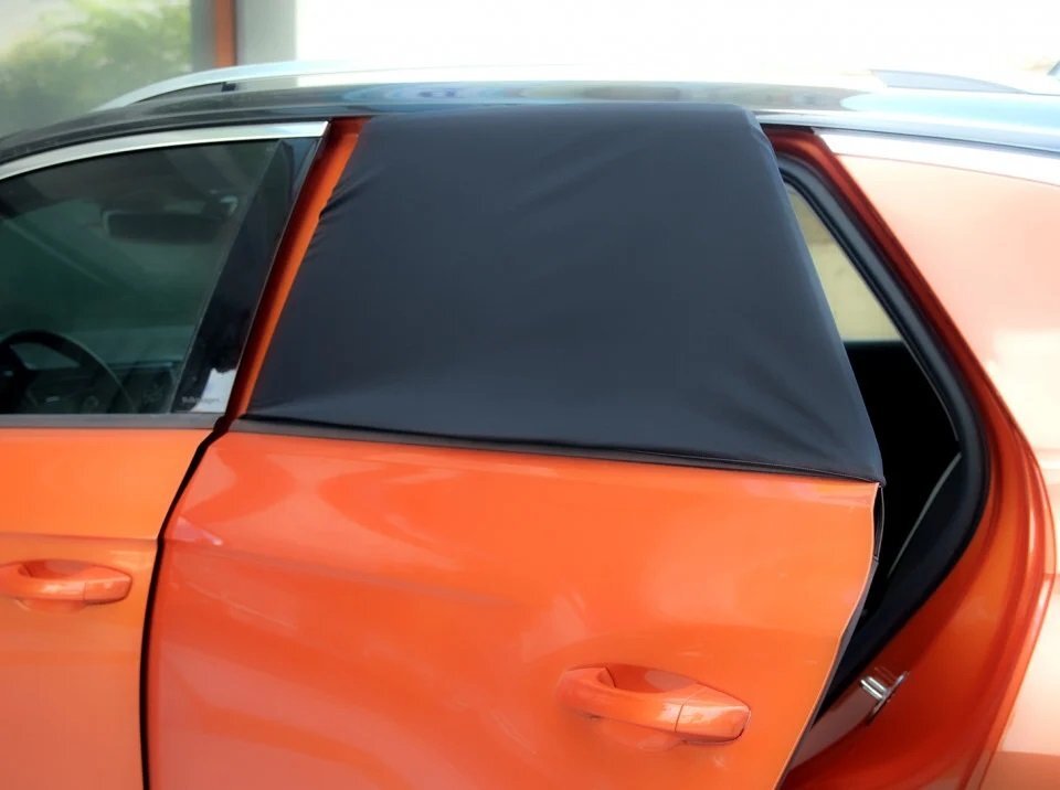 BabyJem Set 2 parasolare auto Sun Shade Cover 47x107 cm