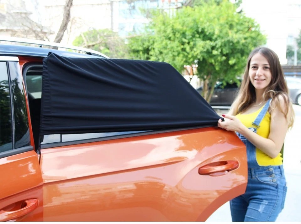 BabyJem Set 2 parasolare auto Sun Shade Cover 52x84cm