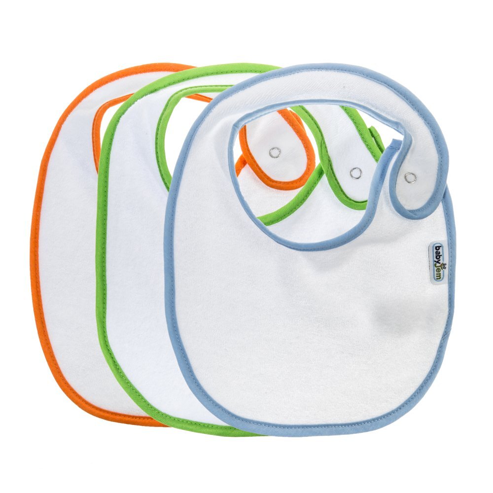 BabyJem Set 3 bavete cu scai din bumbac Boy