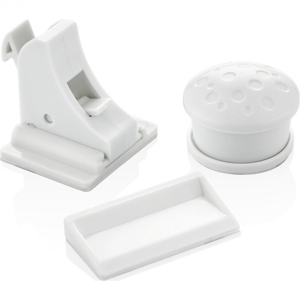 BabyJem Set 3 sigurante magnetice pentru usi de dulapuri si sertare