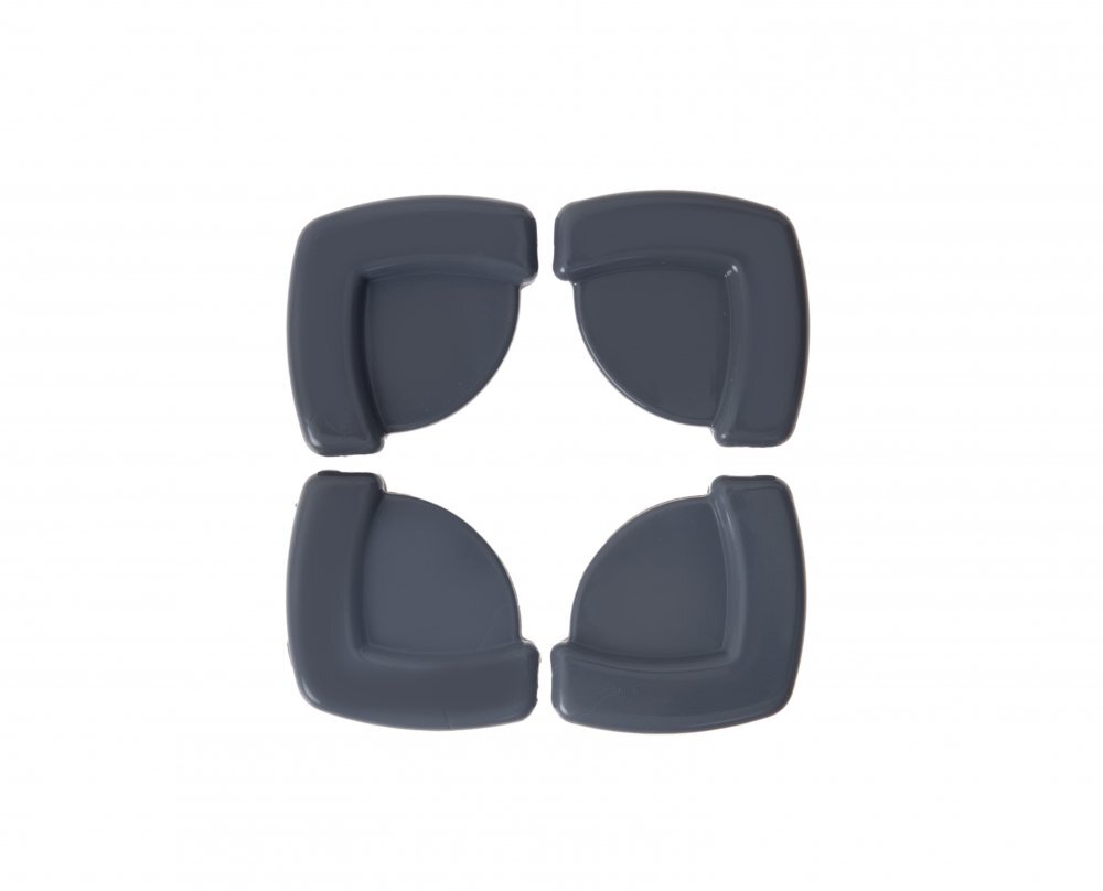 BabyJem Set 4 protectii pentru colturi mobila Corner Cushion Antracit