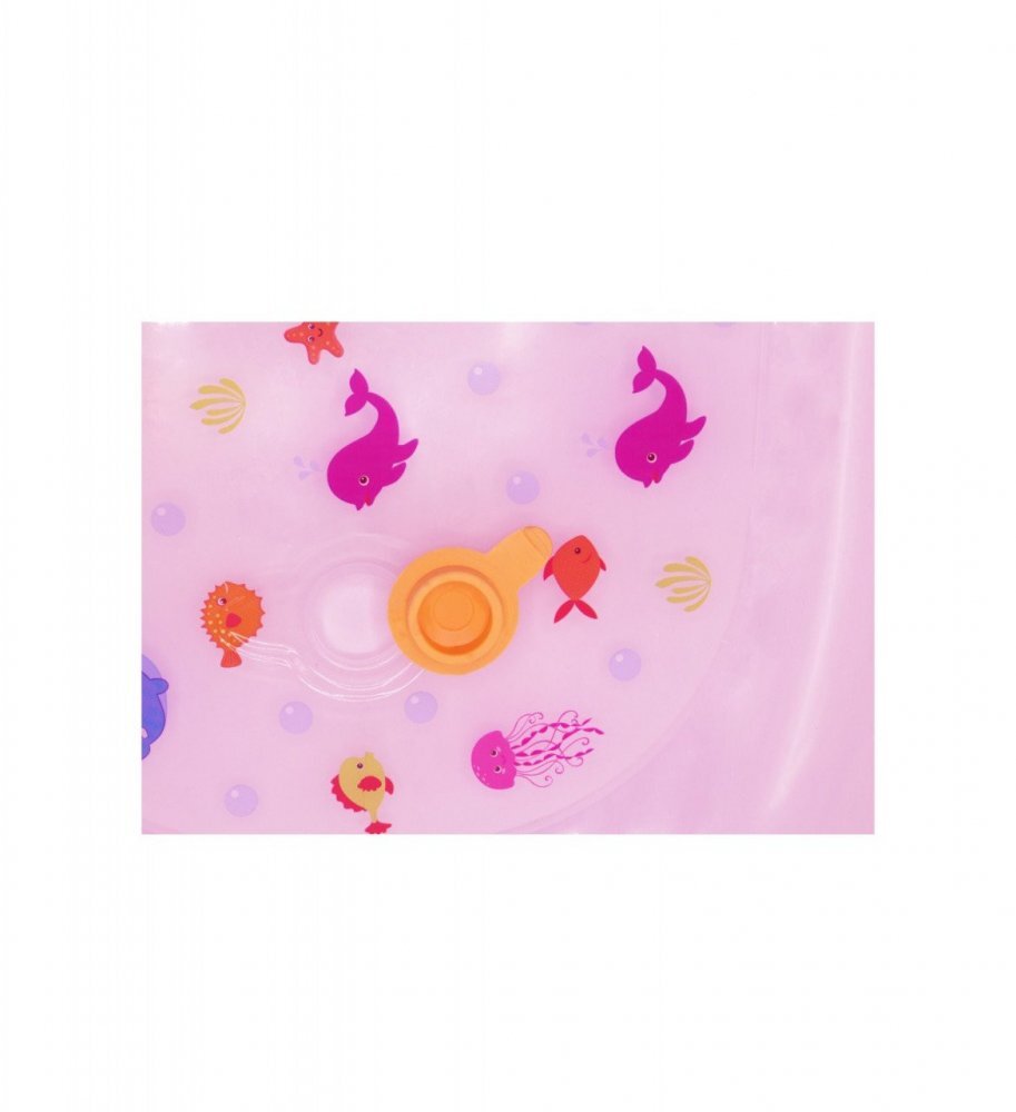 BabyJem Set cadita de baie cu 6 piese Roz