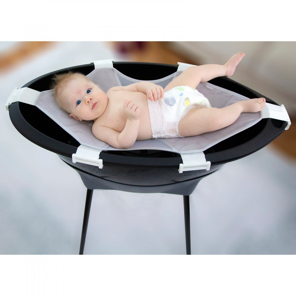 BabyJem Set complet de baie Elegant Negru