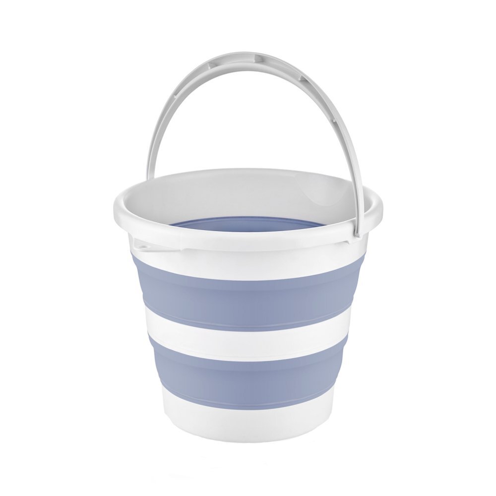 BabyJem Set de baie cu 5 piese si cadita pliabila Blue