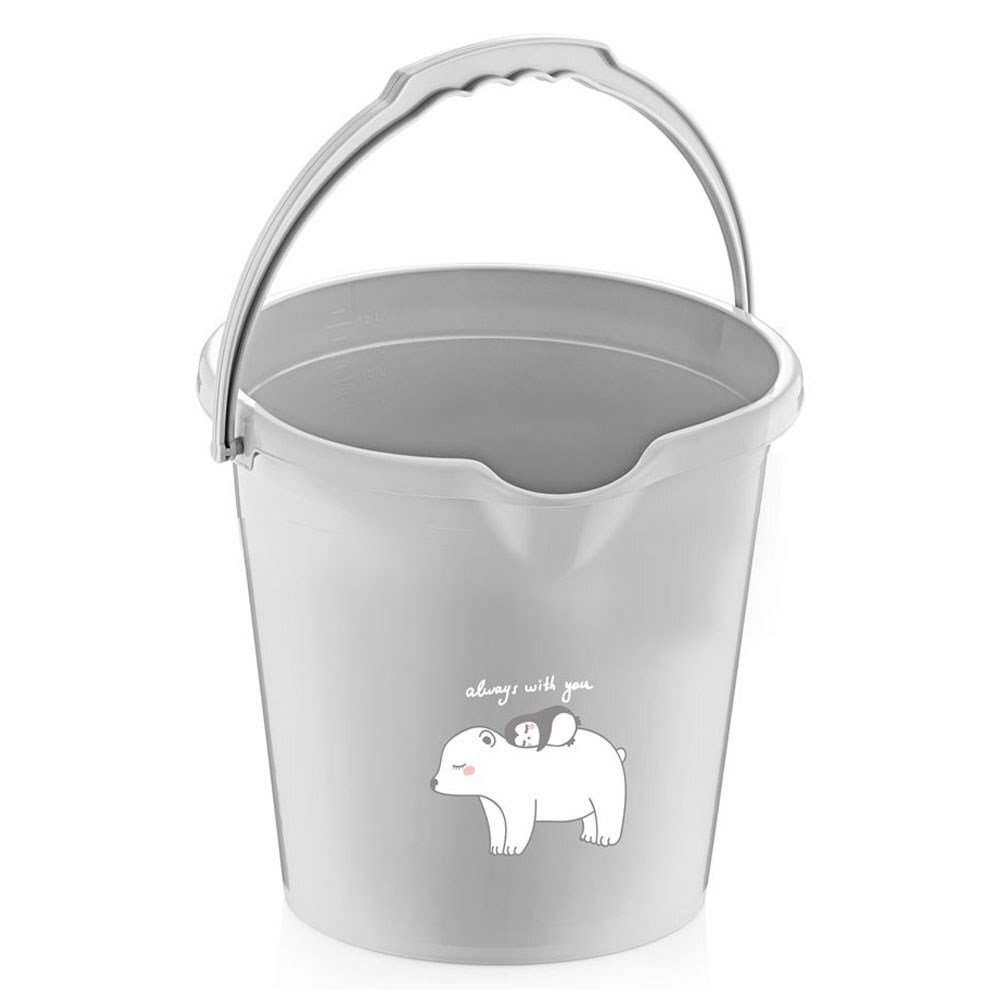 BabyJem Set de baie cu 6 piese Bebe Lux Grey