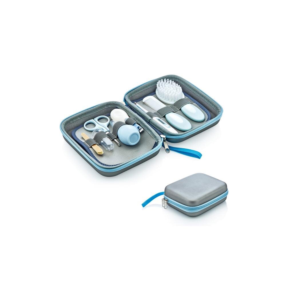 BabyJem Set ingrijire bebelusi cu 9 piese Grooming Set Blue