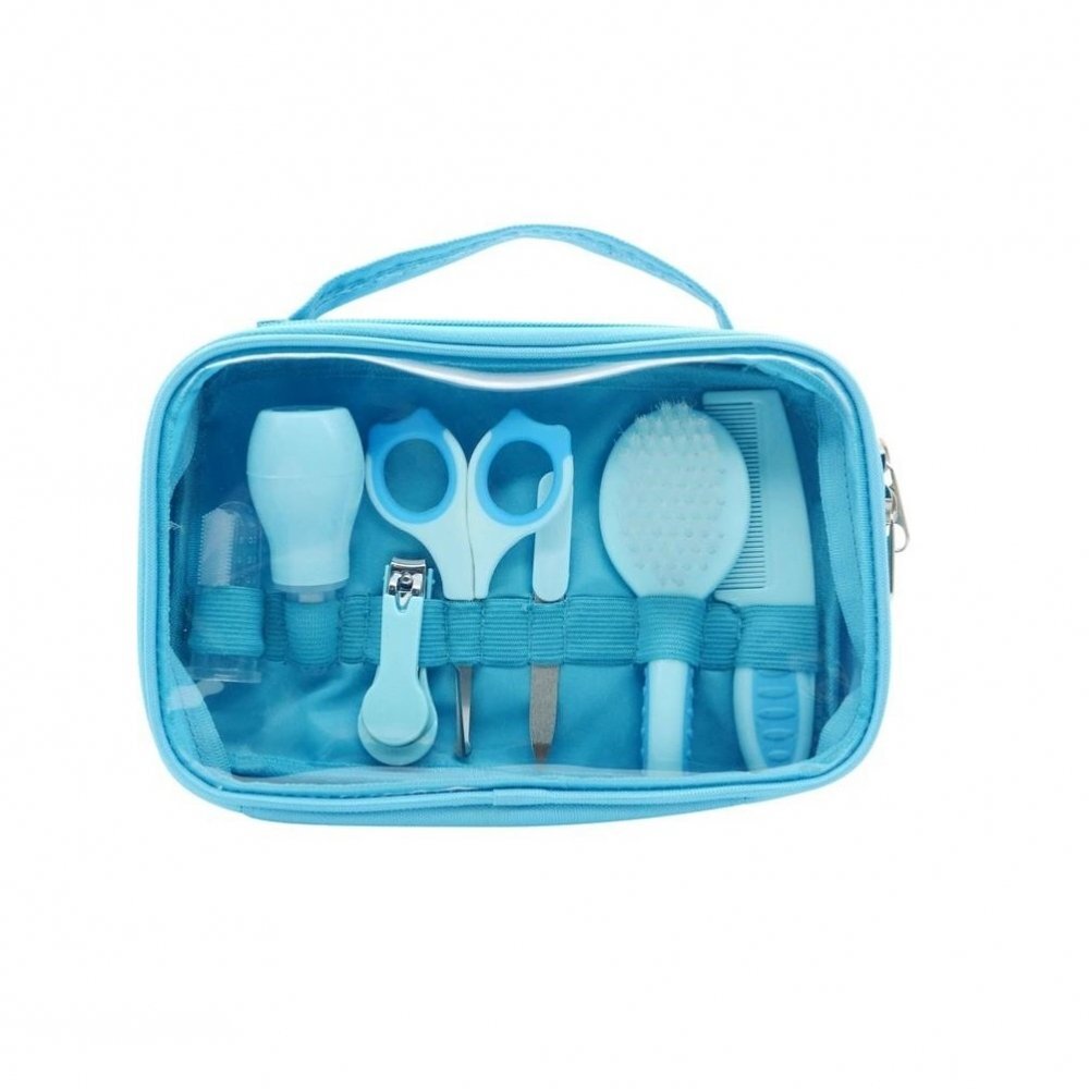 BabyJem Set ingrijire copii cu 7 piese Blue