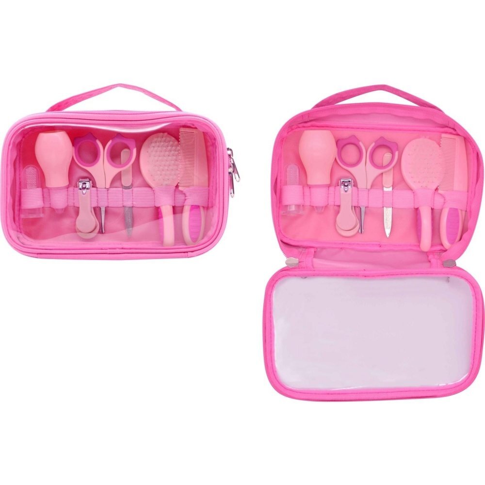 BabyJem Set ingrijire copii cu 7 piese Pink