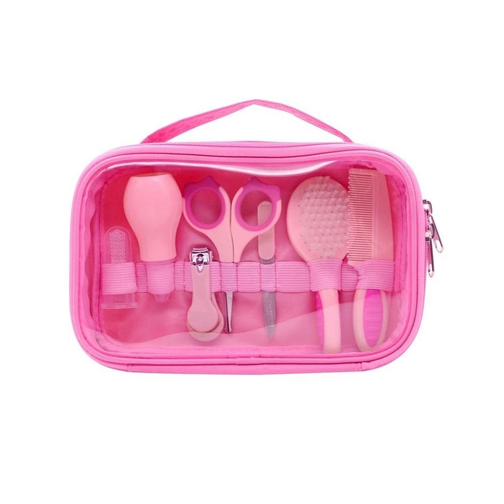 BabyJem Set ingrijire copii cu 7 piese Pink