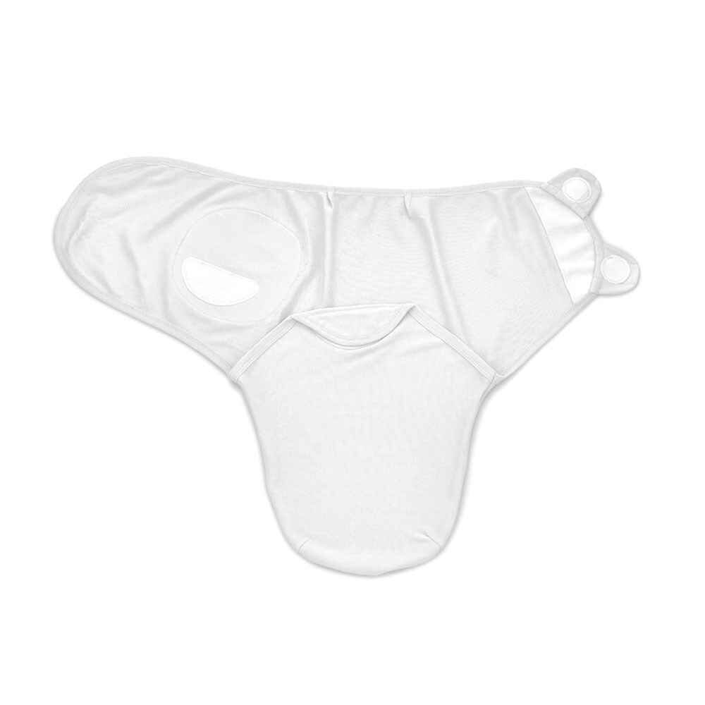 BabyJem Sistem de infasare din bumbac 0-3 luni Swaddle ecru