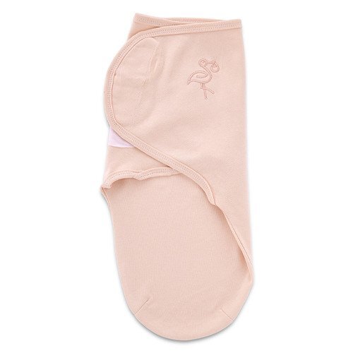 BabyJem Sistem de infasare din bumbac 0-3 luni Swaddle Somon